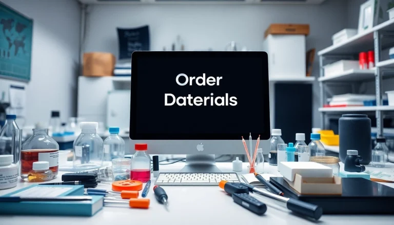 Labormaterial bestellen leicht gemacht – professionelle Materialien und Werkzeuge am Arbeitsplatz.